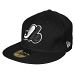 Montreal Expos Authentic Fitted MLB Baseball Cap (Black-White)