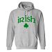 St. Patrick's Irish Pride Pullover Hoodie (Sport Gray)
