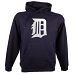Detroit Tigers Twill Logo Hoody (Navy)