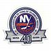New York Islanders 40th Anniversary Embroidered Patch