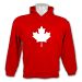 Canada National Emblem Pullover Hoody (Red)
