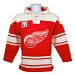 Detroit Red Wings Heavyweight Jersey Lacer Hoodie