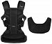 BABYBJORN Baby Carrier One Air Bundle Pack - Black, Mesh and Bib for Carrier One