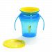 Wow Cup Baby Juicy 360 Spill-Free Training Cup with Freshness Lid Included, Blue, 7oz