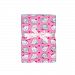 Baby Gear Plush Boa Ultra Soft Baby Girls Blanket 30 x 40 Pink Bears & Hearts by Baby Gear