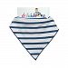 Dribble Ons - Designer Bib, Nautical Stripe - Pack of 6