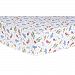 Trend Lab Dr. Seuss One Fish, Two Fish Fitted Crib Sheet, Red/Green/Blue