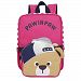Cute cartoon Backpack Bag Shoulder Small Bag For 1-6 Years Old Children, Rose Red
