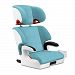 Clek Oobr High Back Booster Car Seat with Recline and Rigid Latch, Capri White 2017