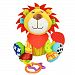 BabyPrice Baby Cute Lion Doll with Teether Educational Toys Developmental Sensory Clip On Toy