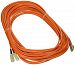C2G / Cables to Go 13525 LC/SC Duplex 62.5/125 Multimode Fiber Patch Cable (15 Meters, Orange)