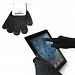 BoxWave TapTouch iPad 3 Gloves - Gloves with Touchscreen Capacity Finger Tips of Conductive Fibers - iPad 3 Accessories (Grey - Size: Large)