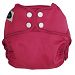 Imagine Baby Products All-In-Two Shell Snap Diaper Cover, Raspberry