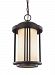 6247991S-71 - Sea Gull Lighting - Crowell - 15.66 14W 1 LED Outdoor Pendant Antique Bronze Finish with Creme Parchment Glass - Crowell