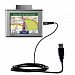 Hot Sync and Charge Straight USB cable for the Garmin Nuvi 650 - Charge and Data Sync with the same cable. Built with Gomadic TipExchange Technology