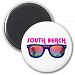 South Beach Miami sunglasses Magnet
