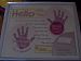 Child Handprint Memories Kit and Frame