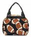 N. Gil Women and Children's Insulated Lunch Bag (Football Black) by NGIL