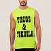 Tacos And Tequila Sleeveless Shirt