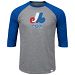 Montreal Expos Cooperstown Two To One Margin 3/4 Raglan T-Shirt