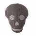 Cushion Skull Dark Grey - Light Grey