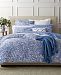 Charter Club Damask Designs Paisley Denim King Comforter Set, Created for Macy's Bedding