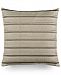 Hotel Collection Modern Geo Stripe 18" Square Decorative Pillow, Created for Macy's Bedding