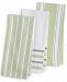 Martha Stewart Collection 3-Pc. Basket Weave Kitchen Towels, Created for Macy's