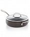 Belgique Hard-Anodized 5-Qt. Saute Pan with Lid, Created for Macy's
