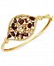 Simone I. Smith Multi-Crystal Marquise Bangle Bracelet in 18k Gold over Sterling Silver