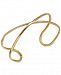 Crisscross "X" Cuff Bracelet in 18k Gold