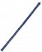 Sapphire Tennis Bracelet (28 ct. t. w. ) in Sterling Silver, Created for Macy's
