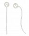 Freshwater Pearl (6mm) Hook Wire Earrings in Sterling Silver