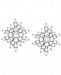 Wrapped In Love Diamond Starburst Stud Earrings (1 ct. t. w. ) in 14k White Gold, Created for Macy's