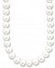 Belle de Mer Aa 18" Cultured Freshwater Pearl Strand Necklace (9-1/2-10-1/2mm) in 14k Gold
