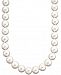 Belle de Mer Cultured Freshwater Pearl Necklace in 14k Gold (8-1/2-9-1/2mm)