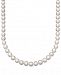 Belle de Mer Aa+ 16" Cultured Freshwater Pearl Strand Necklace (10-1/2-11-1/2mm) in 14k Gold