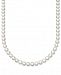 Belle de Mer Pearl Aa+ 16" Cultured Freshwater Pearl Strand (8-1/2-9-1/2mm) Necklace in 14k Gold