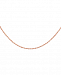 14k Rose Gold 18" Perfectina Chain Necklace