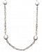 Giani Bernini Sterling Silver Necklace, 20" Bead Singapore Chain