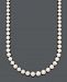 Belle de Mer A+ Cultured Freshwater Pearl Graduated Strand Necklace (8-11-1/2mm) in 14k Gold