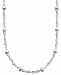 Giani Bernini Small Bead Singapore Chain Necklace in Sterling Silver 30", Created for Macy's
