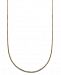 Giani Bernini 18K Gold over Sterling Silver Necklace, 18" Box Chain
