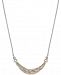 Diamond Tri Orbit Necklace (1/2 ct. t. w) in 14k Two-Tone Gold and Sterling Silver