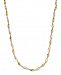 Giani Bernini 18" Twist Link Chain Necklace in 18K Gold over Sterling Silver, Created for Macy's