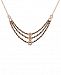 Le Vian Chocolatier Diamond Fancy Collar Necklace (1-3/8 ct. t. w. ) in 14k Rose Gold