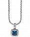 Balissima by Effy Blue Topaz (4-2/3 ct. t. w. ) Pendant Necklace in 18k Gold and Sterling Silver