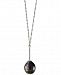 Effy Cultured Black Tahitian Pearl (11mm) Lariat Necklace in 14k White Gold