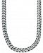Esquire Men's Jewelry Wide Chain Necklace (6-3/4mm) in Sterling Silver, Created for Macy's