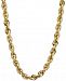 30" Glitter Rope Necklace (5-1/2mm) in 14k Gold